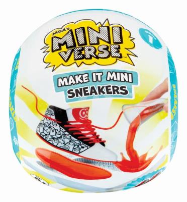 MGA's Miniverse - Make It Mini Sneakers mix. Wydawca: MGA. SmakLiter.pl Opakowanie MGA's Miniverse - Make It Mini Sneakers mix