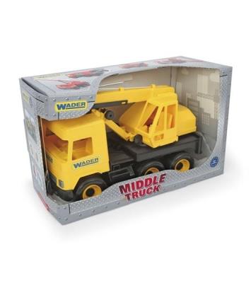 Opakowanie Middle Truck Dźwig żółty