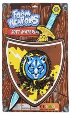 Opakowanie Miecz i tarcza piankowe