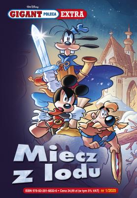 Miecz z lodu. Gigant Poleca Extra. Tom 1/2025. Autor: Opracowanie zbiorowe. SmakLiter.pl Okładka książki Miecz z lodu. Gigant Poleca Extra. Tom 1/2025