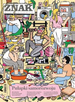 Okładka książki Miesięcznik Znak 851 4/2026 Pułapki samorozwoju