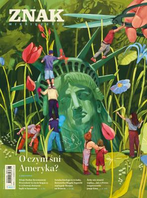 Okładka książki Miesięcznik ZNAK 853 (06/2026) - O czym śni Ameryka?