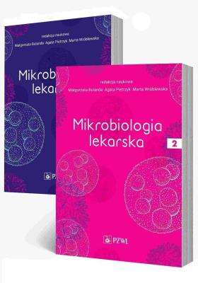 Okładka książki Mikrobiologia lekarska Tom 1-2