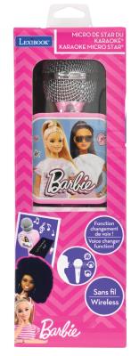 Mikrofon Barbie Lexibook MIC240BB. Wydawca: Lexibook. SmakLiter.pl Opakowanie Mikrofon Barbie Lexibook MIC240BB