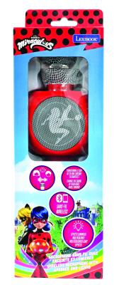 Mikrofon bluetooth z głośnikiem Miraculous Lexibook MIC260MI. Wydawca: Lexibook. SmakLiter.pl Opakowanie Mikrofon bluetooth z głośnikiem Miraculous Lexibook MIC260MI
