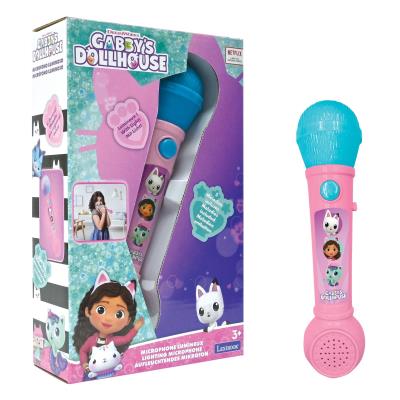 Mikrofon świecący z głośnikiem Gabby’s Dollhouse Lexibook MIC80GDH. Wydawca: Lexibook. SmakLiter.pl Opakowanie Mikrofon świecący z głośnikiem Gabby’s Dollhouse Lexibook MIC80GDH