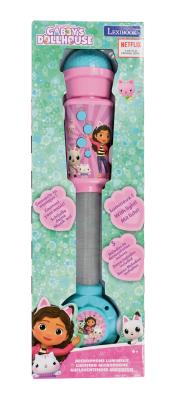 Mikrofon świecący z głośnikiem Gabby’s Lexibook MIC90GDH. Wydawca: Lexibook. SmakLiter.pl Opakowanie Mikrofon świecący z głośnikiem Gabby’s Lexibook MIC90GDH