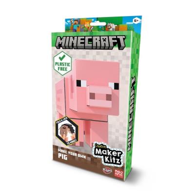 Opakowanie Minecraft zbuduj figurkę Świnki
