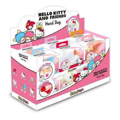 Mini torebka z brelokiem Hello Kitty HLK45466 1szt.mix. Wydawca: TM Toys. SmakLiter.pl Opakowanie Mini torebka z brelokiem Hello Kitty HLK45466 1szt.mix