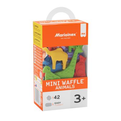 Opakowanie Mini Waffle 42el Zwierzęta