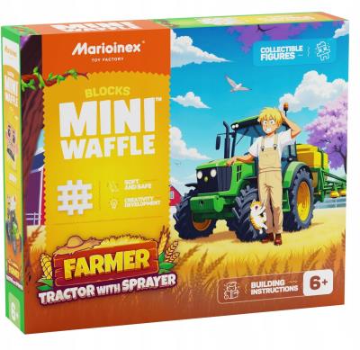 Opakowanie Mini Waffle 50el Farmer Traktor z opryskiwaczem