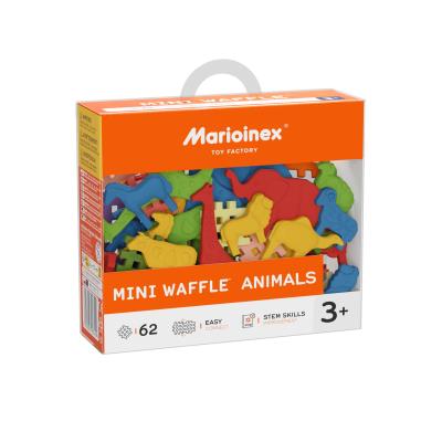 Opakowanie Mini Waffle 62el Zwierzęta