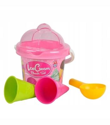 Opakowanie Mini zestaw lodowy różowy 4el