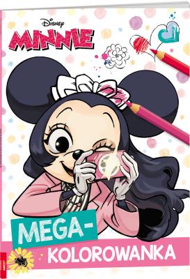 Okładka książki Minnie. Megakolorowanka