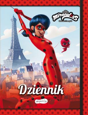 Miraculous: Biedronka i Czarny Kot. Dziennik. Autor:   Praca zbiorowa. SmakLiter.pl Okładka książki Miraculous: Biedronka i Czarny Kot. Dziennik
