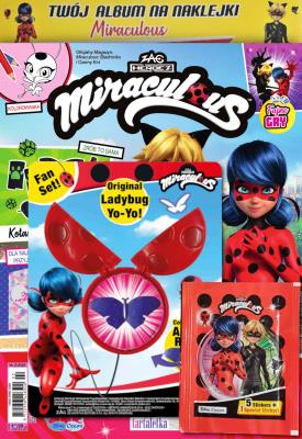 Miraculous Biedronka i Czarny Kot zestaw startowy magazyn. Wydawca: Blue Ocean Entertainment. SmakLiter.pl Opakowanie Miraculous Biedronka i Czarny Kot zestaw startowy magazyn