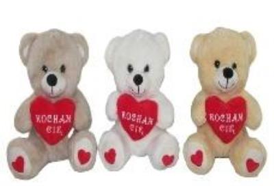 Opakowanie Miś Kocham Cię 30cm MIX