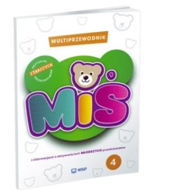 Okładka książki Miś. Przyjaciel starszych przedszkolaków cz.4