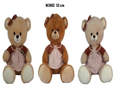 Opakowanie Miś w sukience 52cm MIX