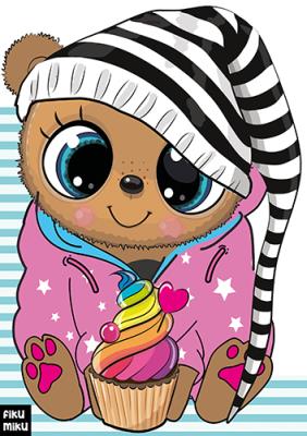 Miś. Wykrojnik. Autor: Opracowanie zbiorowe. SmakLiter.pl Okładka książki Miś. Wykrojnik