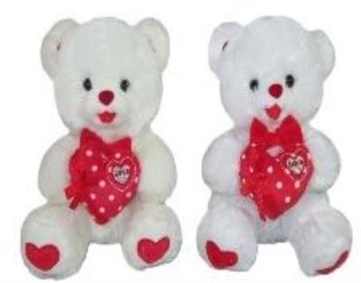 Opakowanie Miś z sercem 25cm MIX