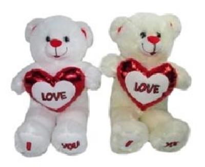 Opakowanie Miś z sercem 30cm MIX