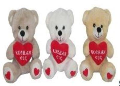 Opakowanie Miś z sercem 40cm MIX