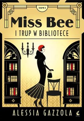 Okładka książki Miss Bee i trup w bibliotece