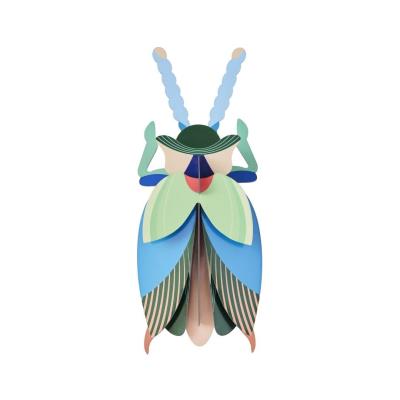 Opakowanie Model kartonowy 3D Wall Art - Beettles. Emerald