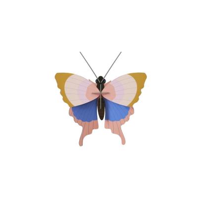 Opakowanie Model kartonowy 3D Wall Art - Gold Rim Butterfly