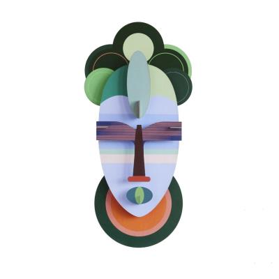 Opakowanie Model kartonowy 3D Wall Art - Masks. Bahia