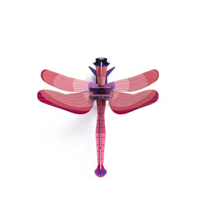 Opakowanie Model kartonowy 3D Wall Art - Ruby Dragonfly