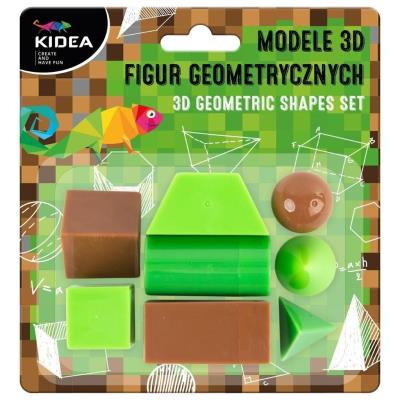 Modele 3D figur geometrycznych B KIDEA. Wydawca: Derform. SmakLiter.pl Opakowanie Modele 3D figur geometrycznych B KIDEA