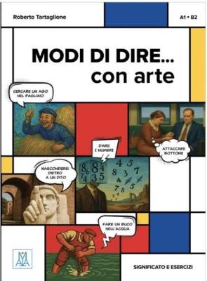 Okładka książki Modi di dire... con arte A1-B2 podręcznik