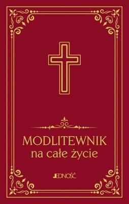 Okładka książki Modlitewnik na całe życie bordo DL