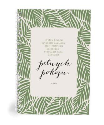 Opakowanie Mój dziennik - Jestem bowiem - liście