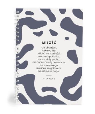 Opakowanie Mój dziennik - Miłość cierpliwa jest - kształty