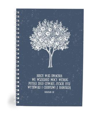 Opakowanie Mój dziennik - Niech Was umacnia - drzewo