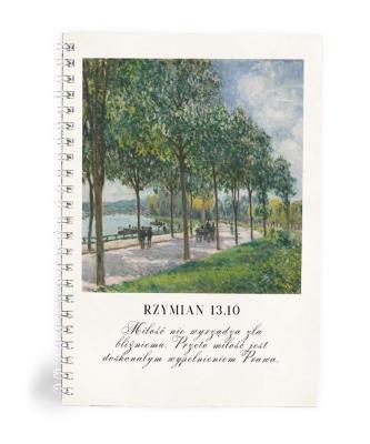 Opakowanie Mój dziennik - Rzymian 13:10 - obraz