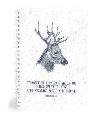Opakowanie Mój dziennik - Starajcie się naprzód - jeleń