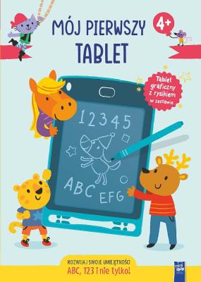 Mój pierwszy tablet. ABC, 123 i nie tylko. Autor:   Praca zbiorowa. SmakLiter.pl Okładka książki Mój pierwszy tablet. ABC, 123 i nie tylko