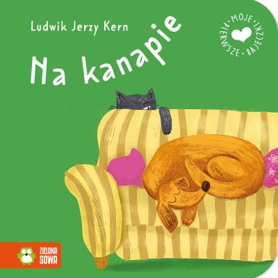 Okładka książki Moje pierwsze bajeczki. Na kanapie