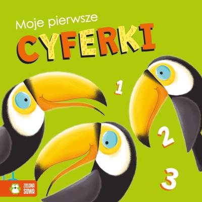 Okładka książki Moje pierwsze cyferki - uszkodzone