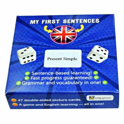 Moje pierwsze zdania po angielsku (PRESENT SIMPLE). Autor: Dwornik Paweł. SmakLiter.pl Okładka książki Moje pierwsze zdania po angielsku (PRESENT SIMPLE)