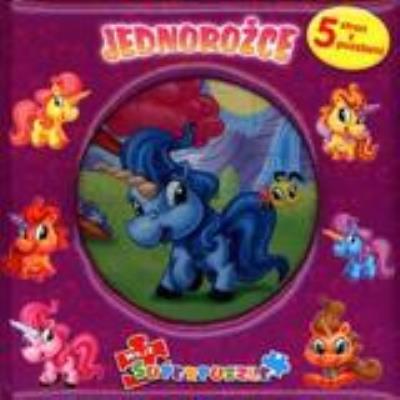 Okładka książki Moje superpuzzle - Jednorożce FK