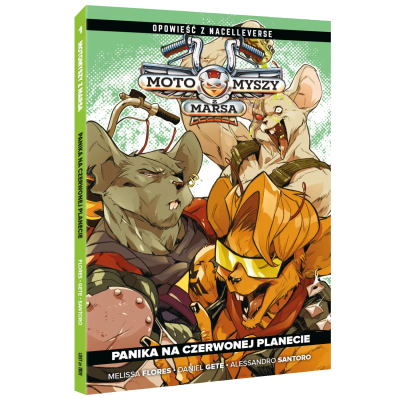 Okładka książki Motomyszy z Marsa. Tom 1