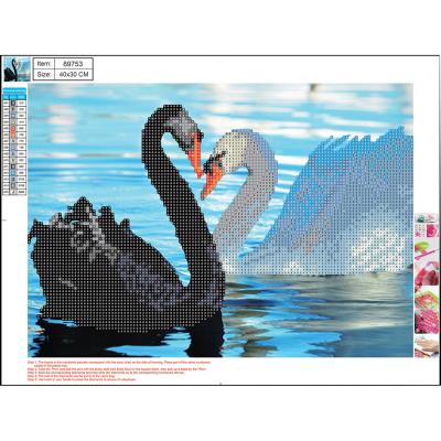 Opakowanie Mozaika diamentowa 5D kit 30x40 cm SWANS 89753 CENTRUM