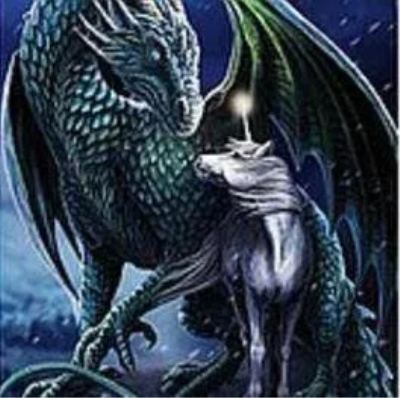 Opakowanie Mozaika diamentowa smok