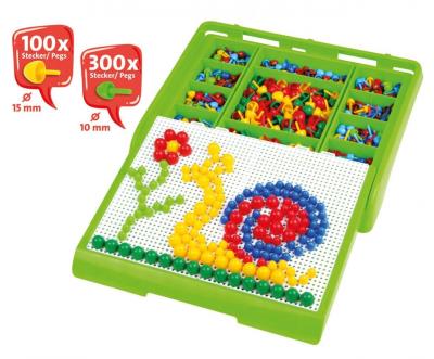 Opakowanie Mozaika dla dzieci w walizce, wtykana 400el