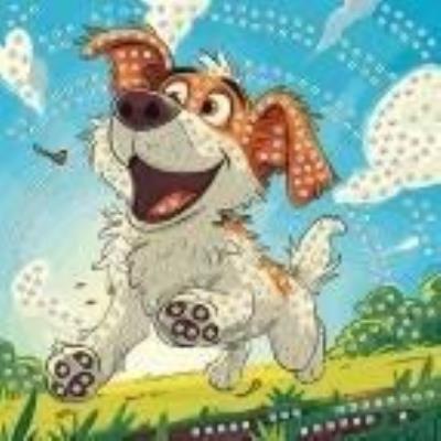 Mozaika piankowa biegnący pies 25x25cm. Wydawca: Titanum. SmakLiter.pl Opakowanie Mozaika piankowa biegnący pies 25x25cm